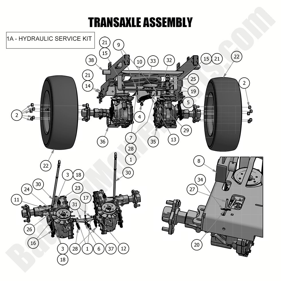 2019 Revolt - Transaxle Assembly